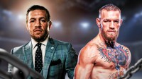 Two images of UFC veteran Conor McGregor