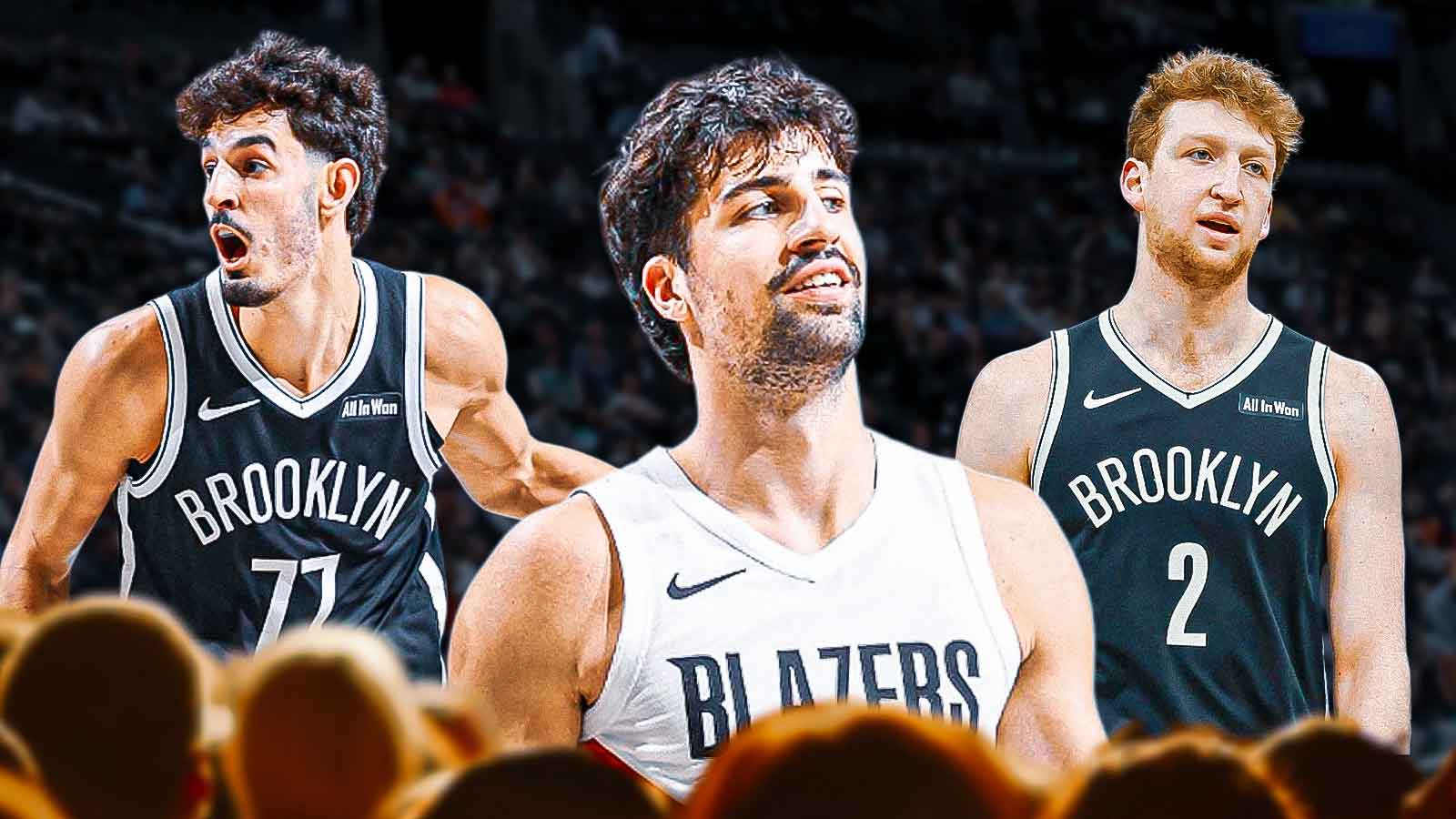 Deni Avdija reacts to Blazers, Nets making Israeli basketball history