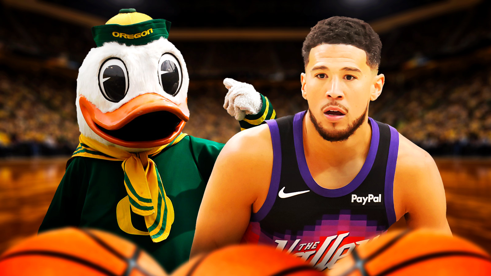 Devin Booker reps Oregon Ducks with Nike Book 2 PE series