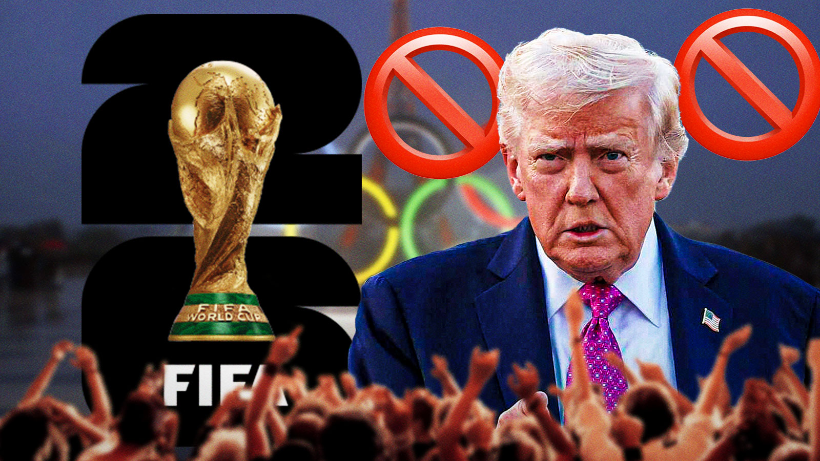 Donald Trump at the risk of getting banned from 2026 FIFA World Cup & 2028 Olympics