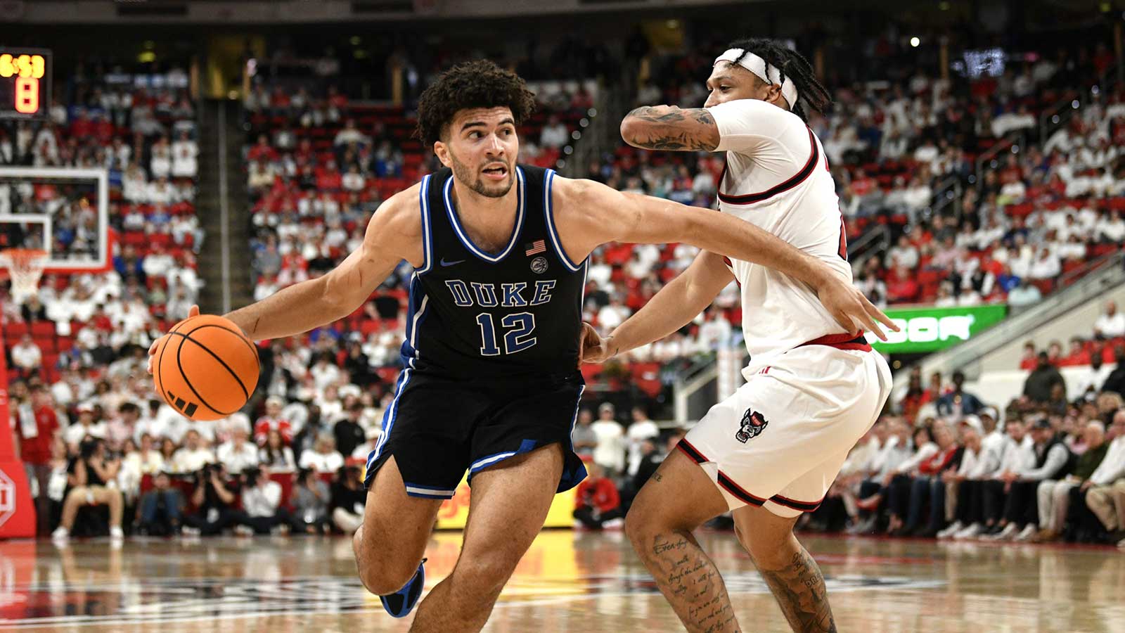 Duke basketball’s Cameron Boozer blames Wolfpack for arm scratch vs. NC State