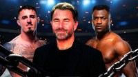 francis ngannou, tom aspinall, eddie hearn