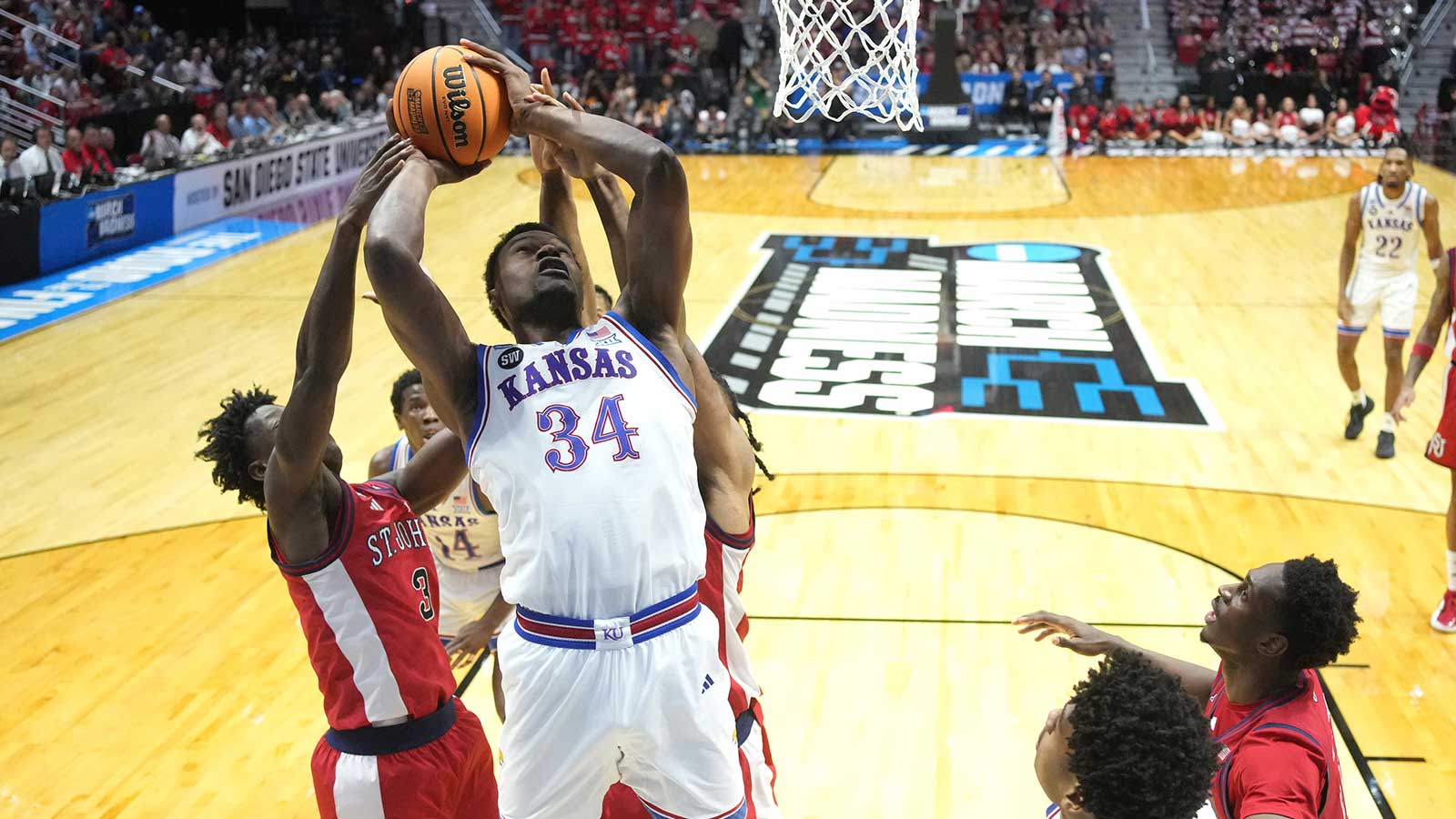 Fans erupt with reactions after wild ending to Kansas-St. John’s game