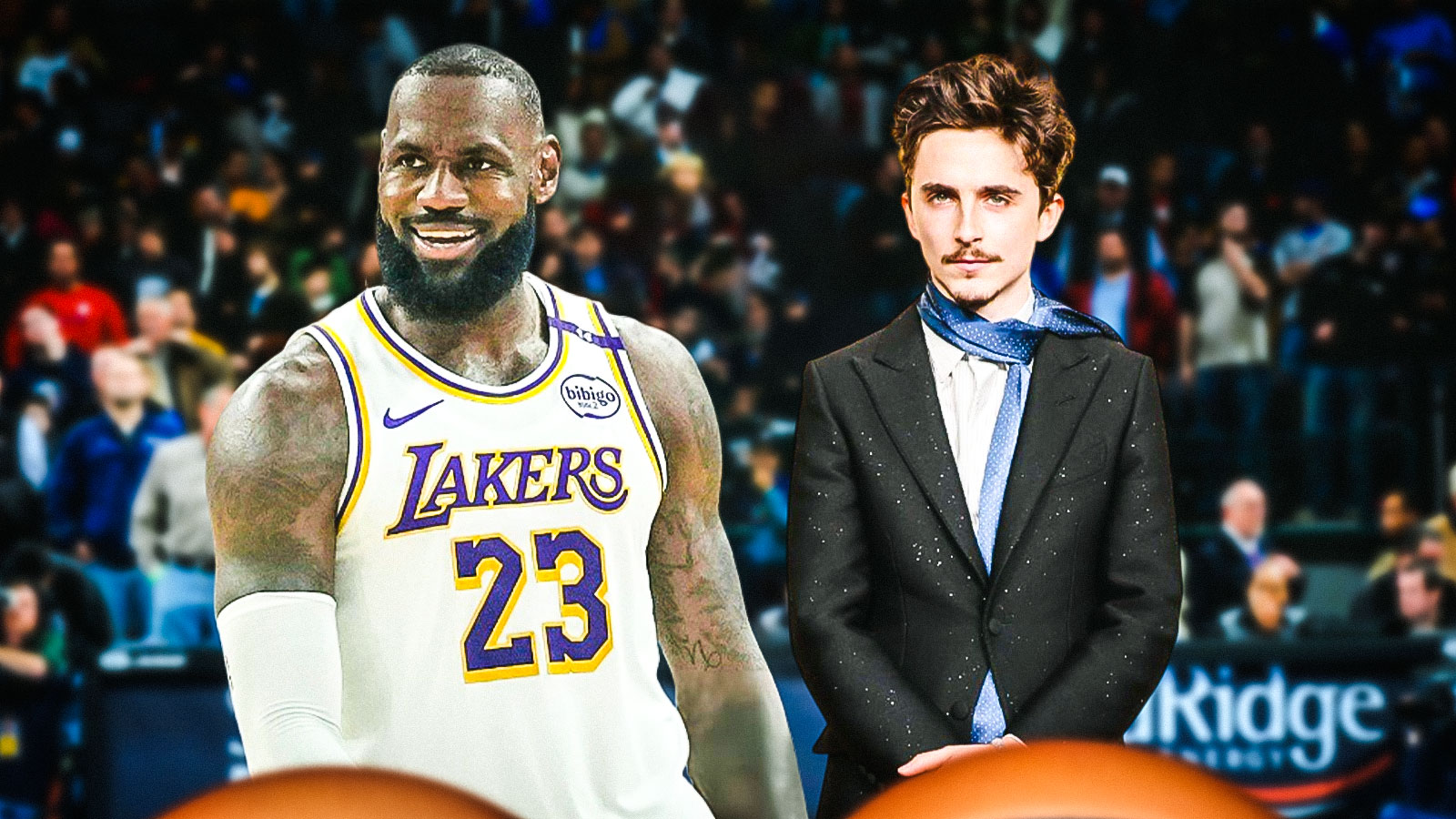 Pictures of LeBron James, Timothée Chalamet’s link-up are must-see