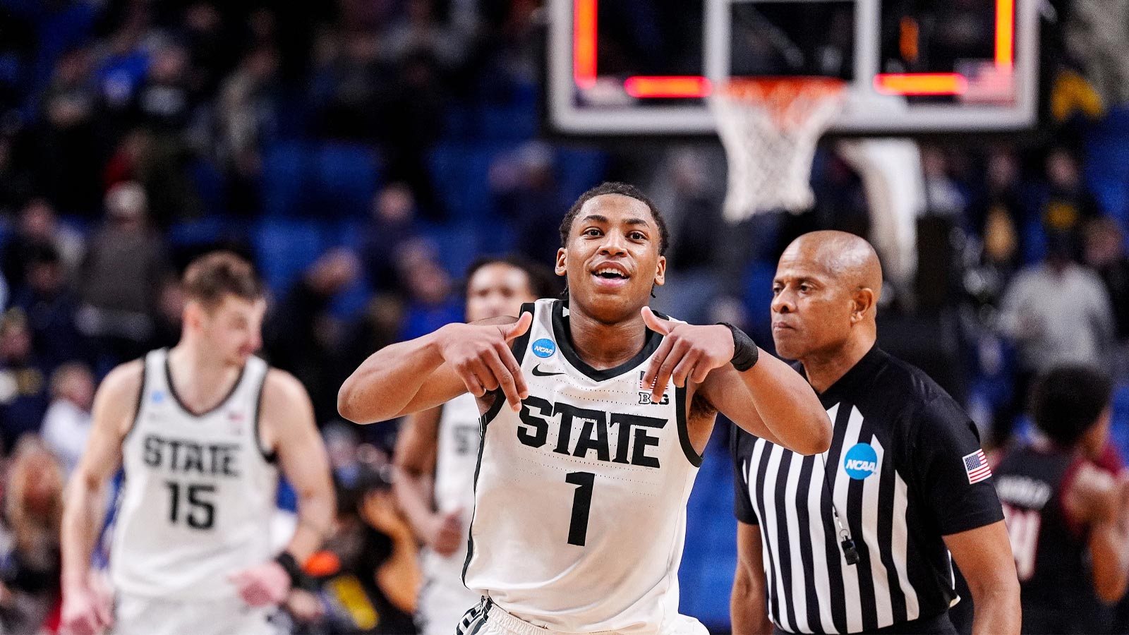 Michigan State basketball’s Jeremy Fears Jr. enters Magic Johnson territory with historic March Madness start