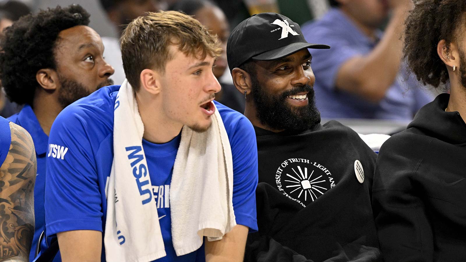 How Mavericks’ Kyrie Irving has taken on ‘great vet’ role during Cooper Flagg’s rookie campaign