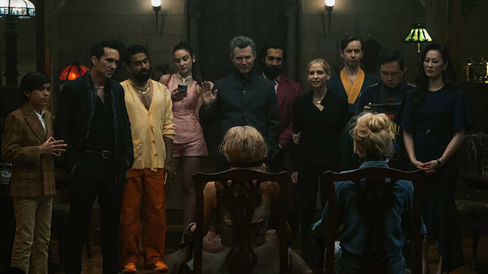 The cast of Ready or Not 2: Here I Come in the movie.