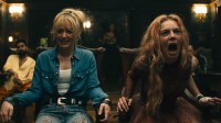 Kathryn Newton and Samara Weaving in the new movie Ready or Not 2: Here I Come.