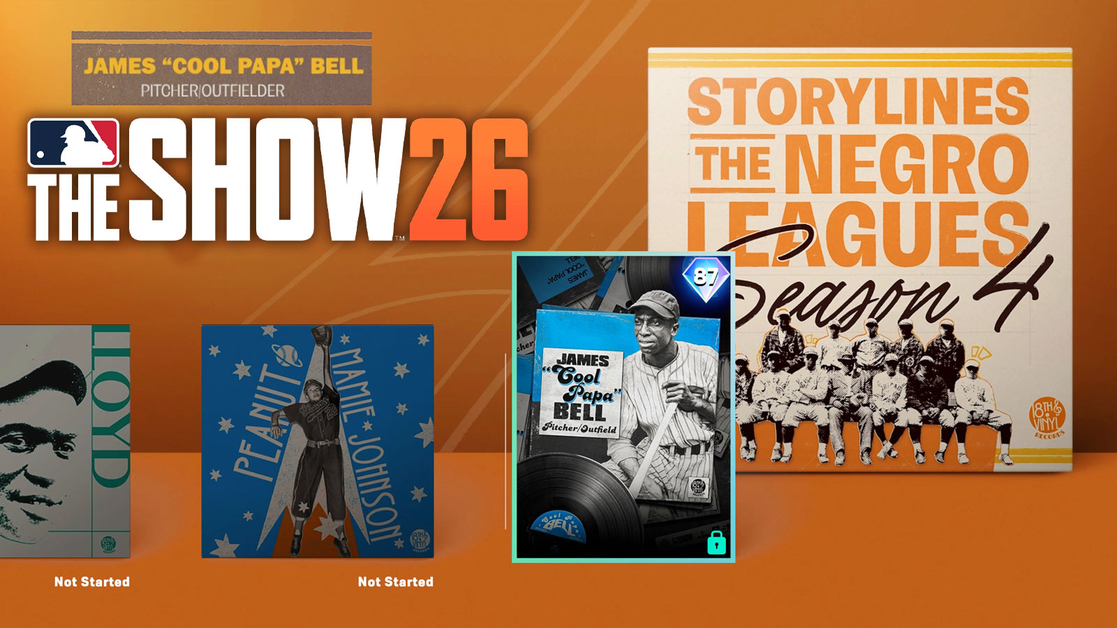 All MLB The Show 26 The Negro Leagues Levels & Rewards