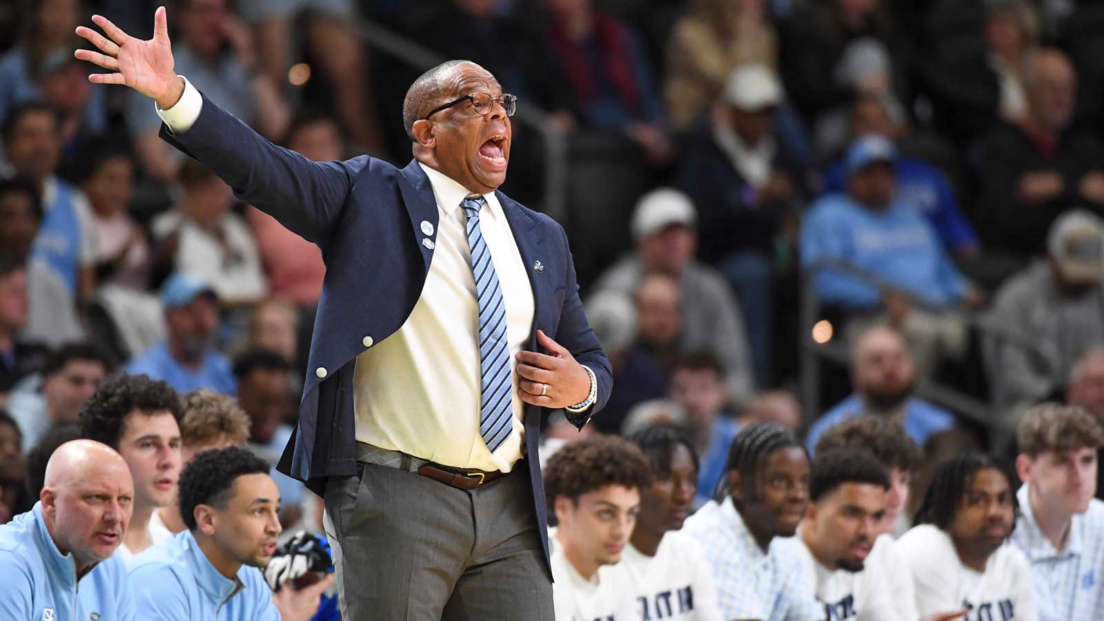 Will North Carolina basketball fire Hubert Davis after upset loss to VCU?