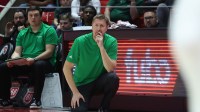 Utah Valley Wolverines head coach Todd Phillips looks on against the Utah Utes during the second half at Jon M. Huntsman Center.