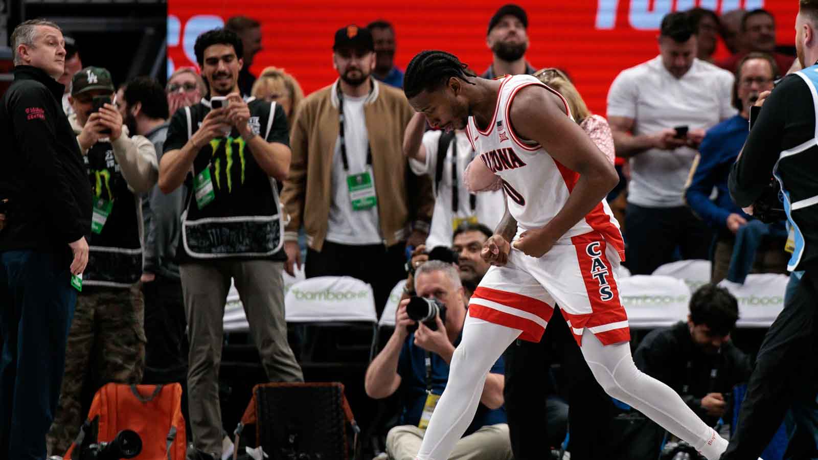 Arizona star Jaden Bradley calls game vs. Iowa State in Big 12 Tournament showdown