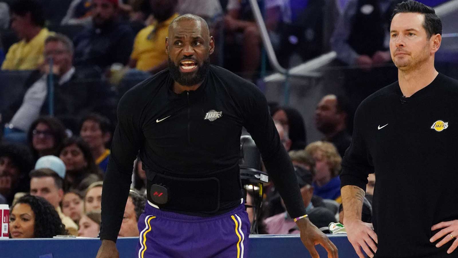 LeBron James jokes Lakers are in ‘deep s**t’ after JJ Redick’s ‘loser’ quip