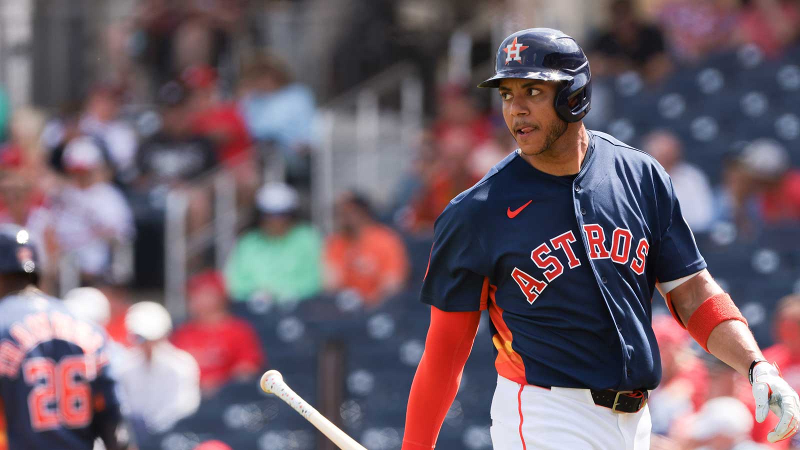 Astros’ Jeremy Pena out at least 2 weeks with finger injury