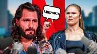 Ronda Rousey and Jorge Masvidal, Background - Netflix logo