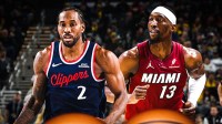Kawhi Leonard, Bam Adebayo, Miami Heat, Los Angeles Clippers