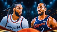 Kawhi Leonard, Darius Garland, LA Clippers