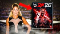 WWE legend Kelly Kelly with 2K26 cover.