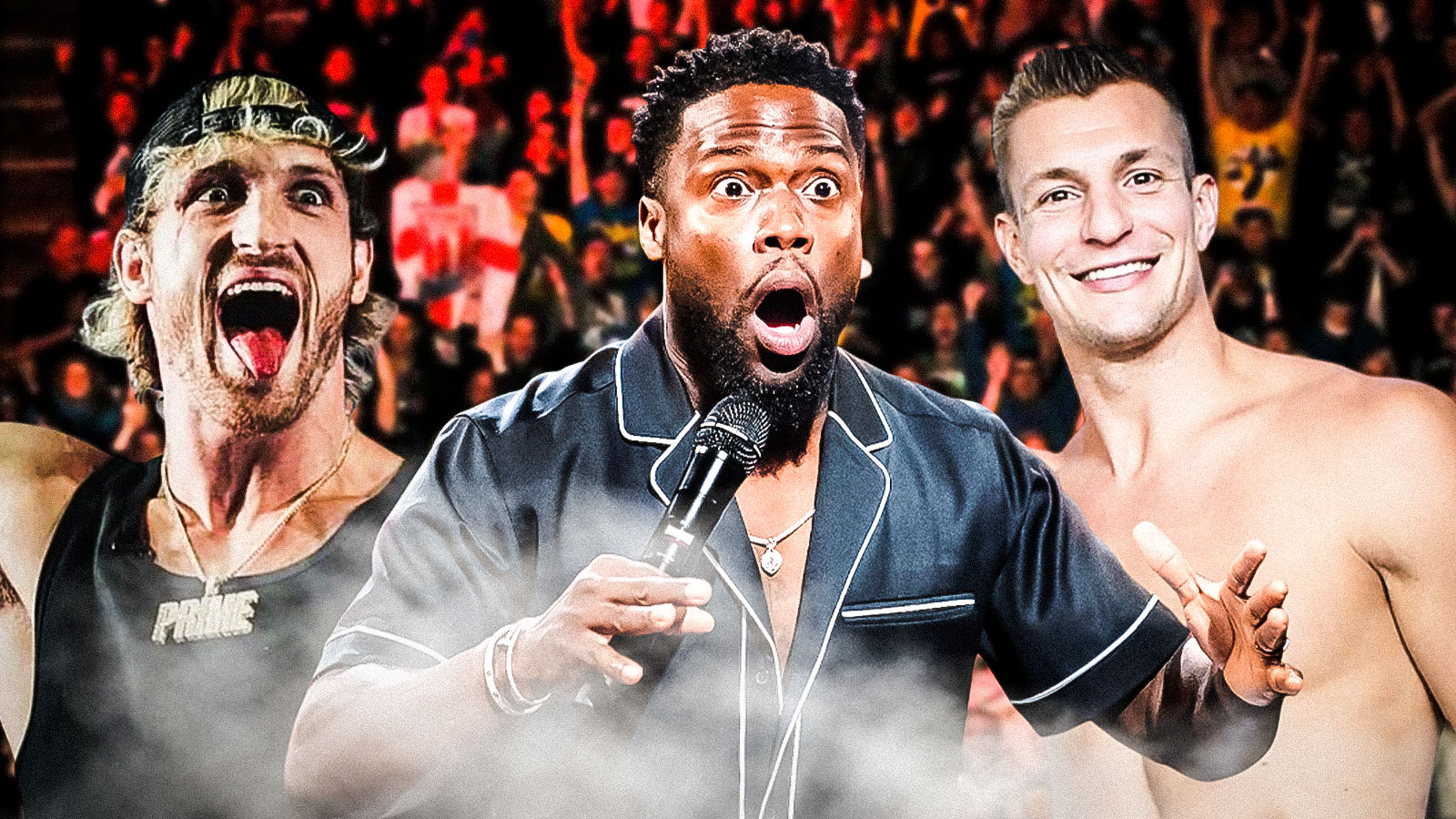 Kevin Hart mediates in Logan Paul-Rob Gronkowski feud