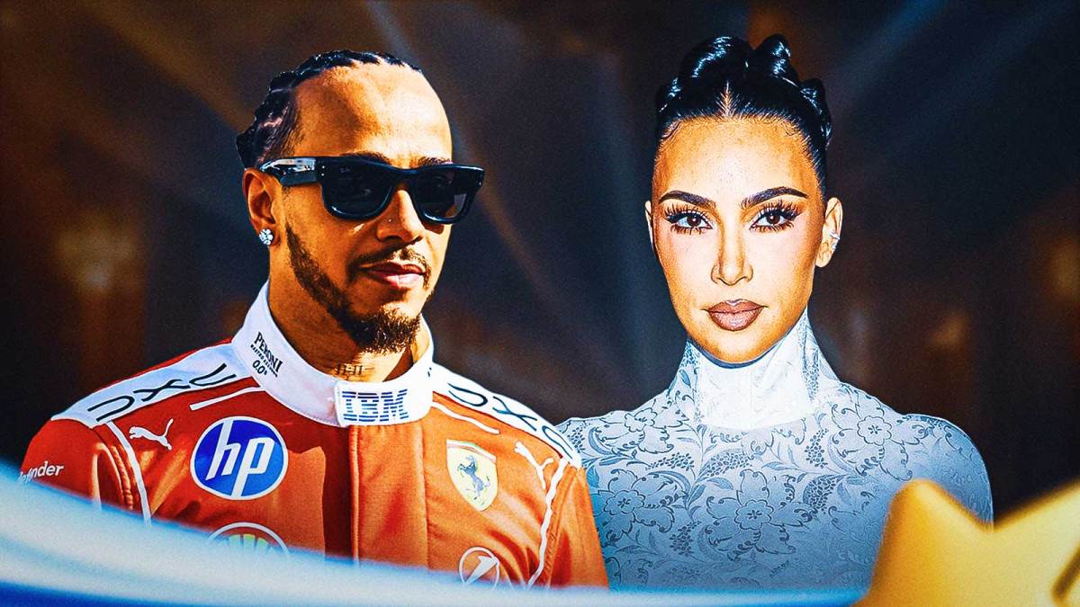 Kim Kardashian Lewis Hamilton