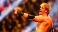 WWE Superstar Logan Paul at the Royal Rumble.