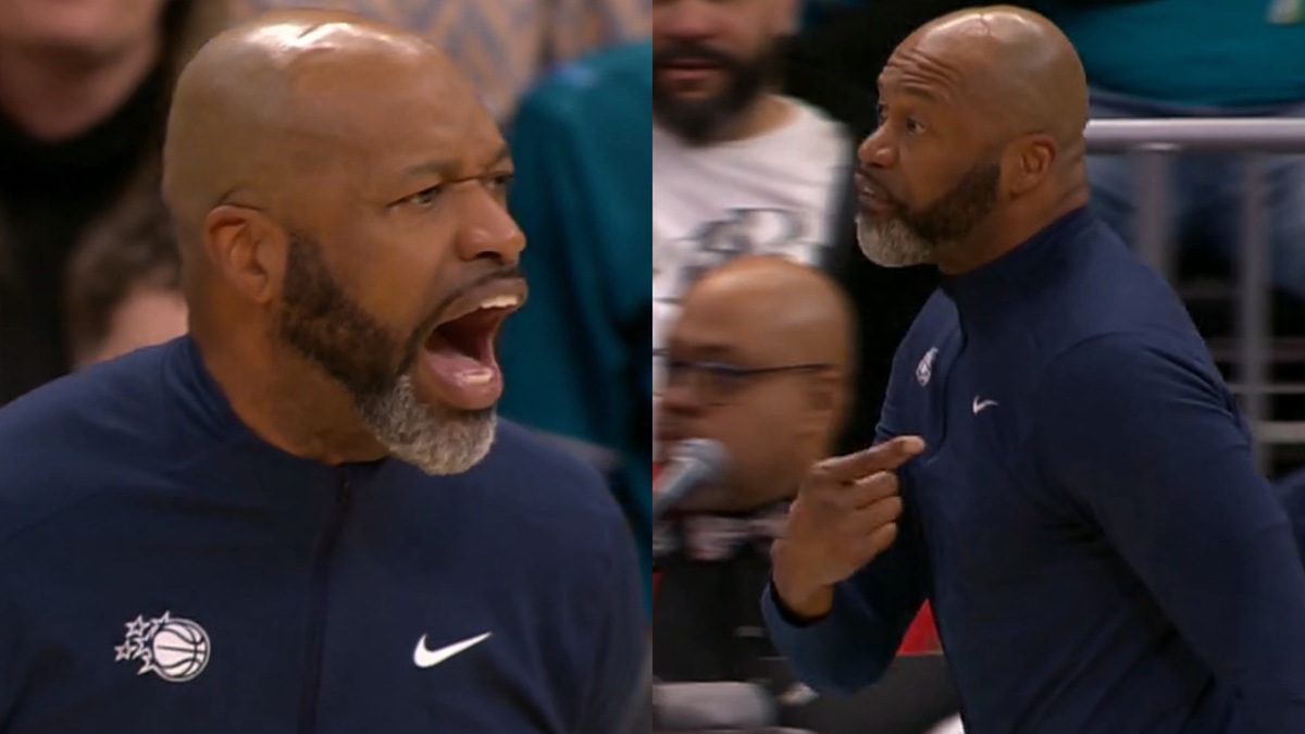 Magic head coach Jamahl Mosley ejected after profanity-laced tirade at referees