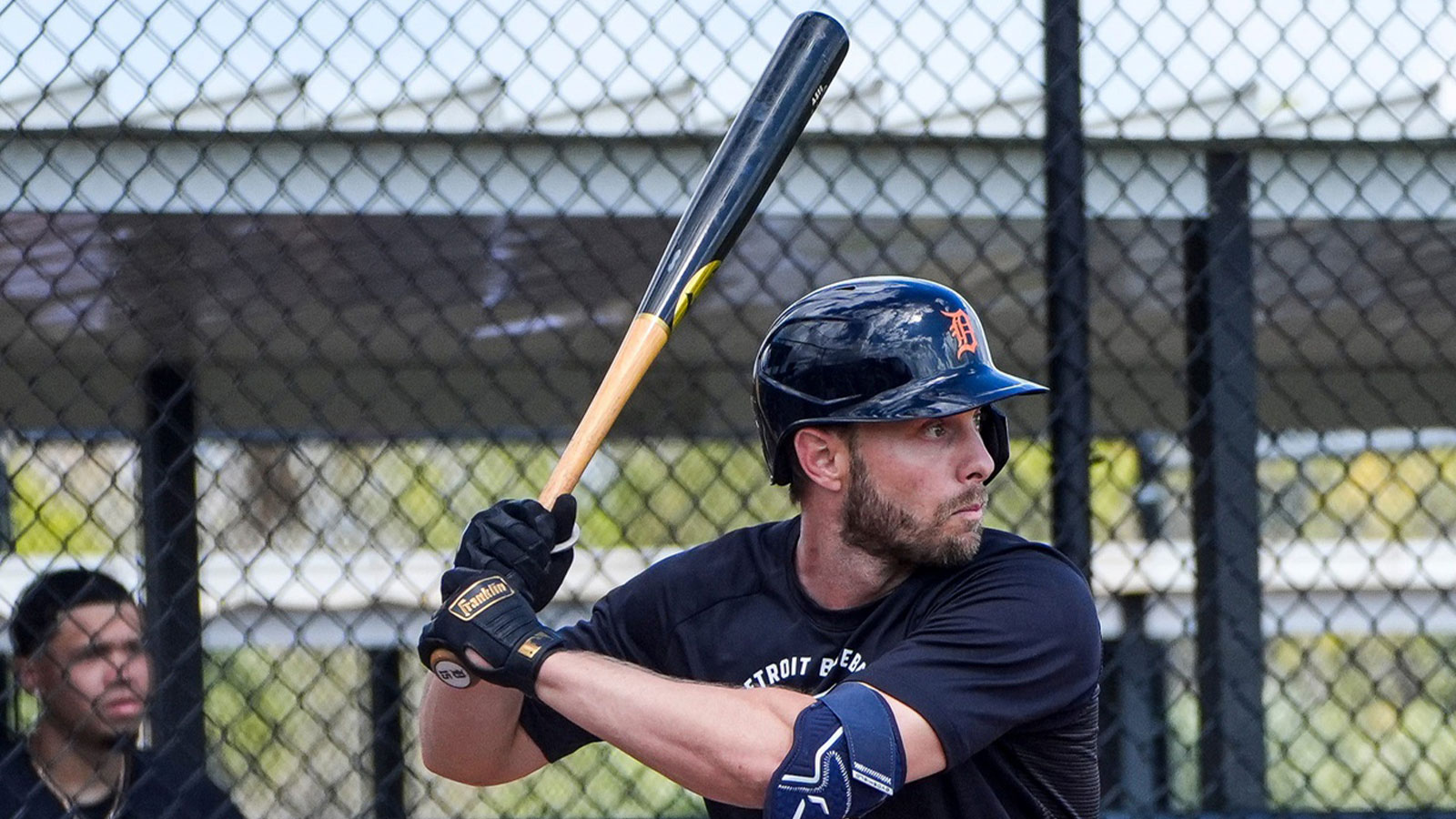 Marlins sign Austin Slater to major league deal after Tigers tenure