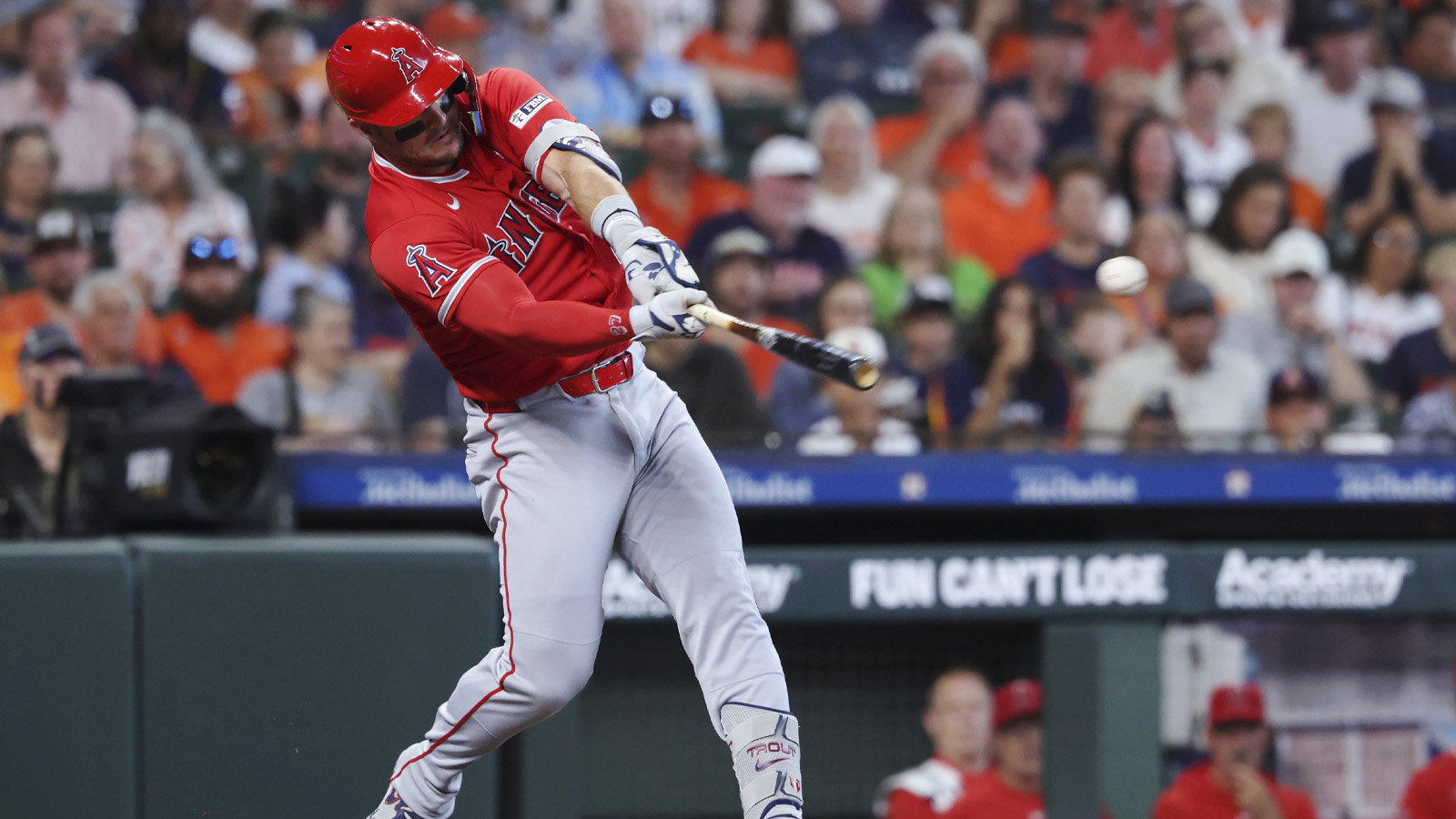 Angels’ Mike Trout sets franchise record in opening series vs Astros