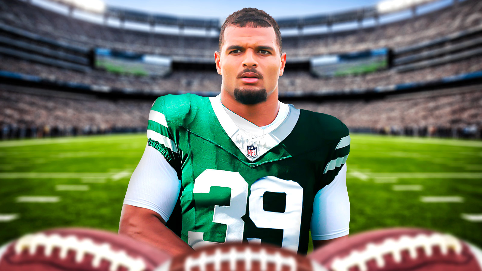 Minkah FItzpatrick in Jets jersey (jersey swap)
