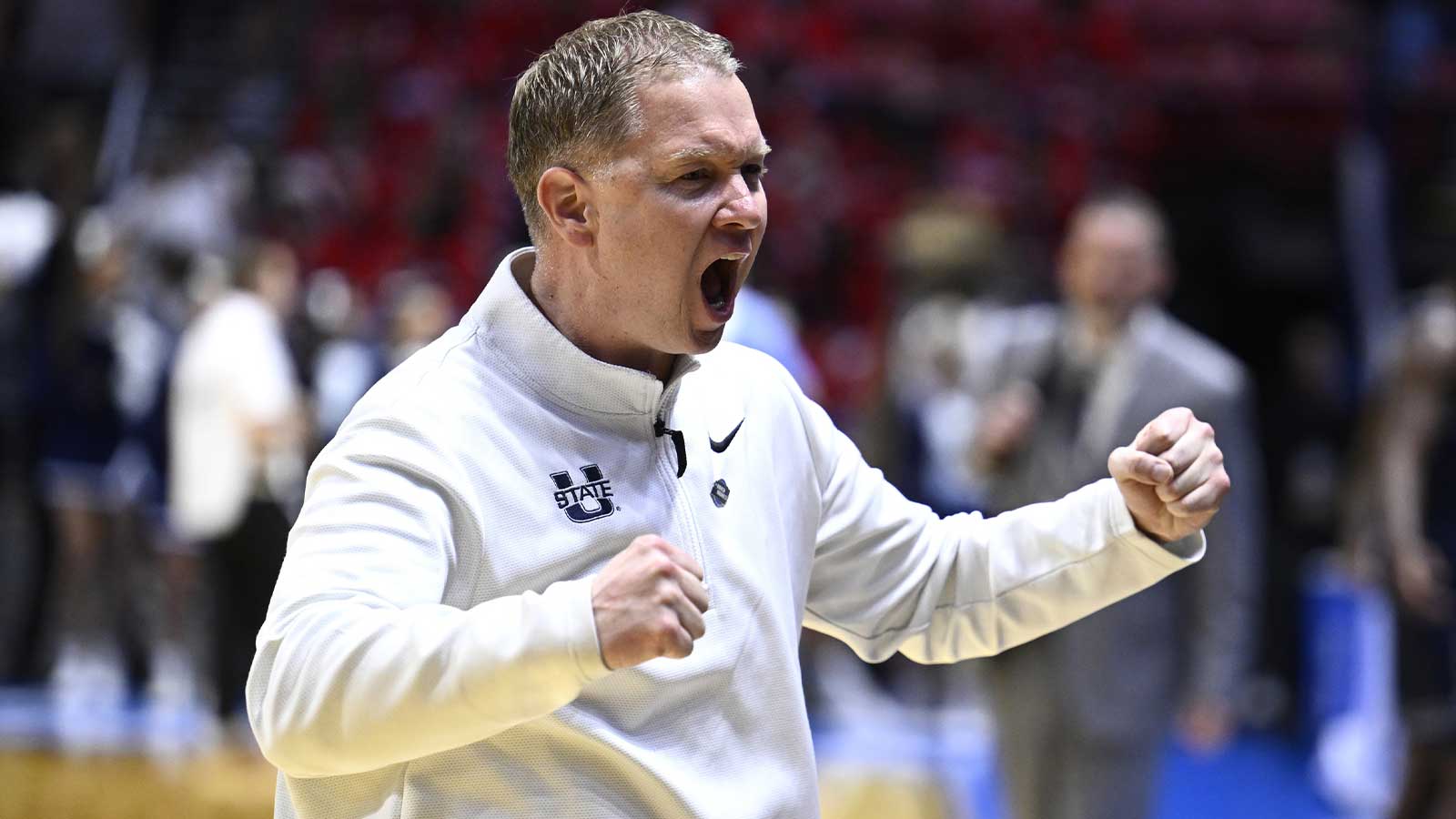 Utah State HC Jerrod Calhoun doesn’t hold back after win over Villanova: ‘I dreamed of this’