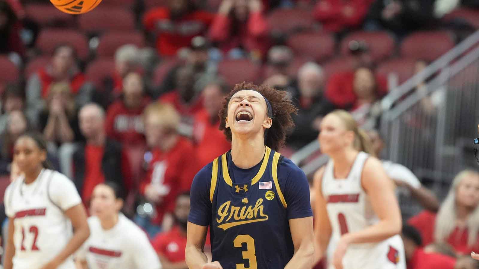 Notre Dame women’s basketball star Hannah Hidalgo makes ACC history by cleaning up year-end awards