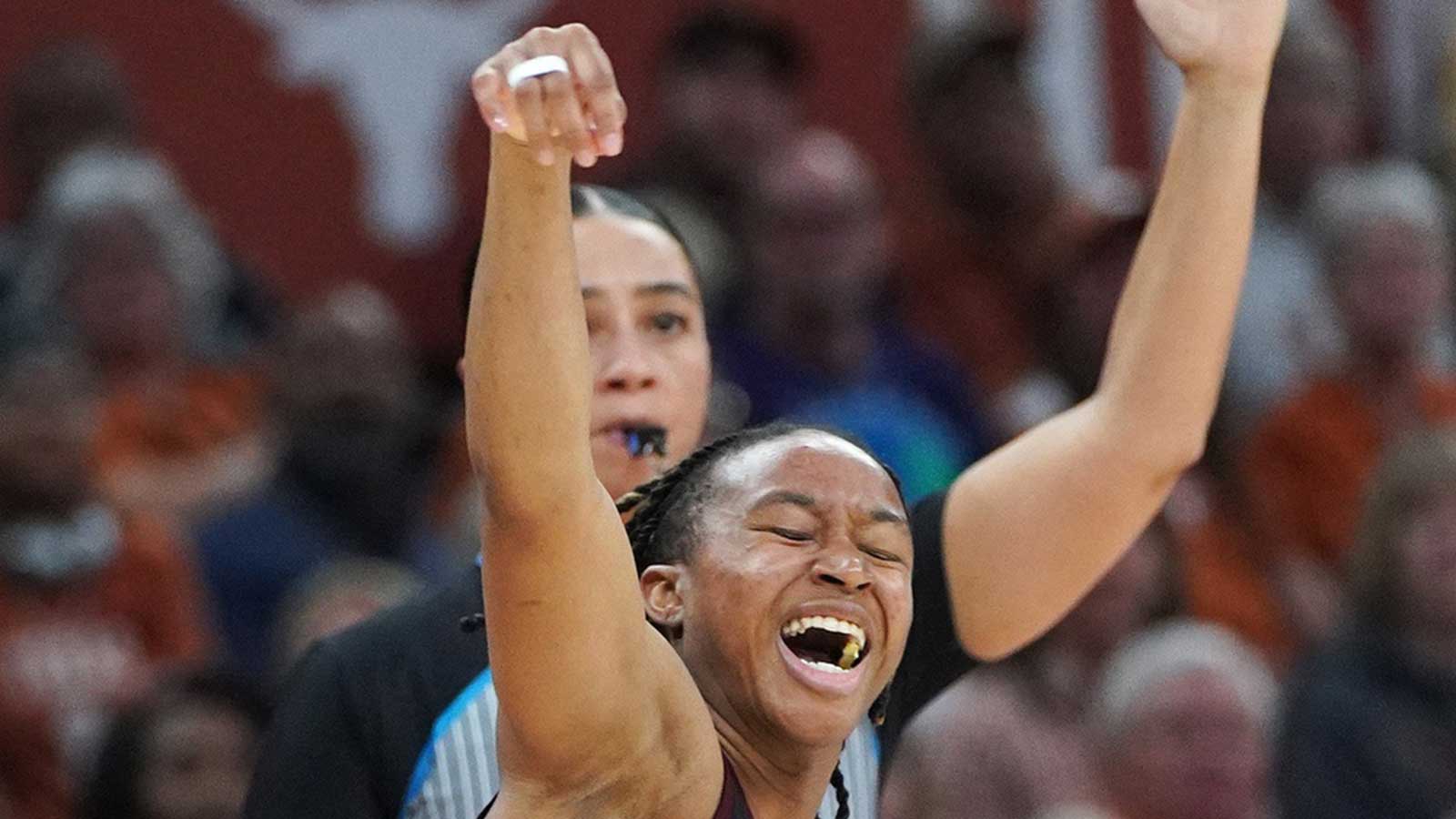 Texas A&M’s Ny’Ceara Pryor pulls off eye-popping SEC Tournament feat