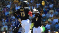 76ers' Joel Embiid is among those reacting to Pirates CF Oneil Cruz's disastrous inning