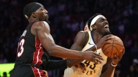 Pacers forward Pascal Siakam vs. Heat's Bam Adebayo