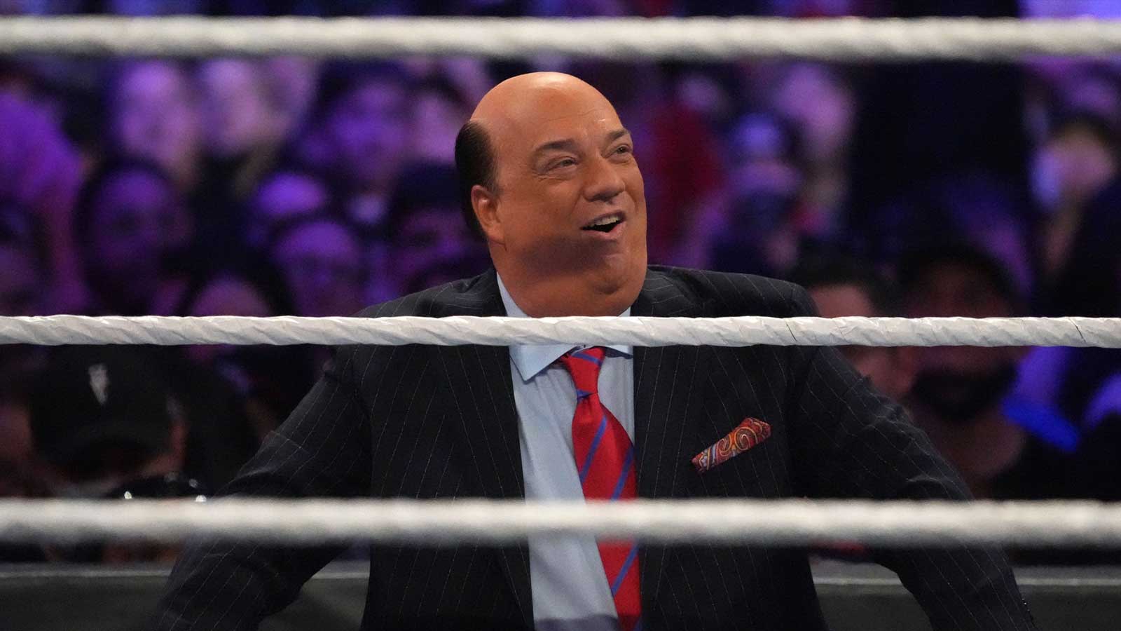 WWE legend Paul Heyman trolls Boston RAW crowd with Yankees tie