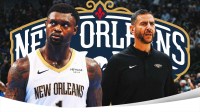 Zion Williamson, James Borrego, Pelicans logo