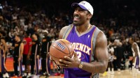 Phoenix Suns former player Amar'e Stoudemire prior to the game against the Sacramento Kings at the Mortgage Matchup Center.