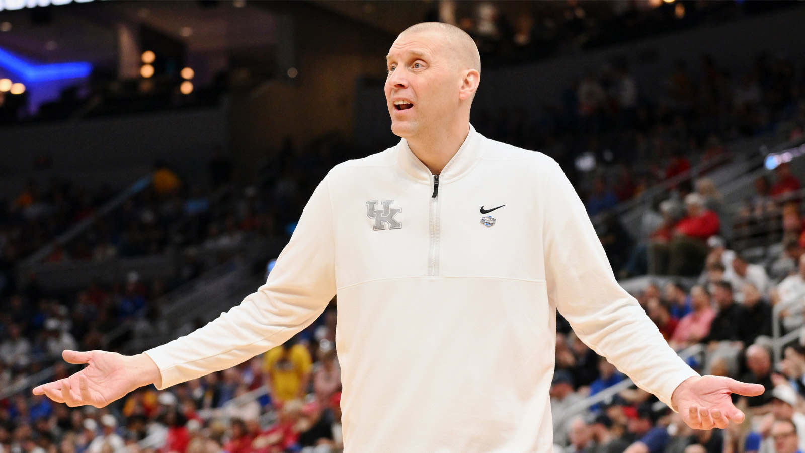 Kentucky basketball’s Mark Pope celebrates TJ Otzelberger’s defensive acumen with ‘rec center’ take