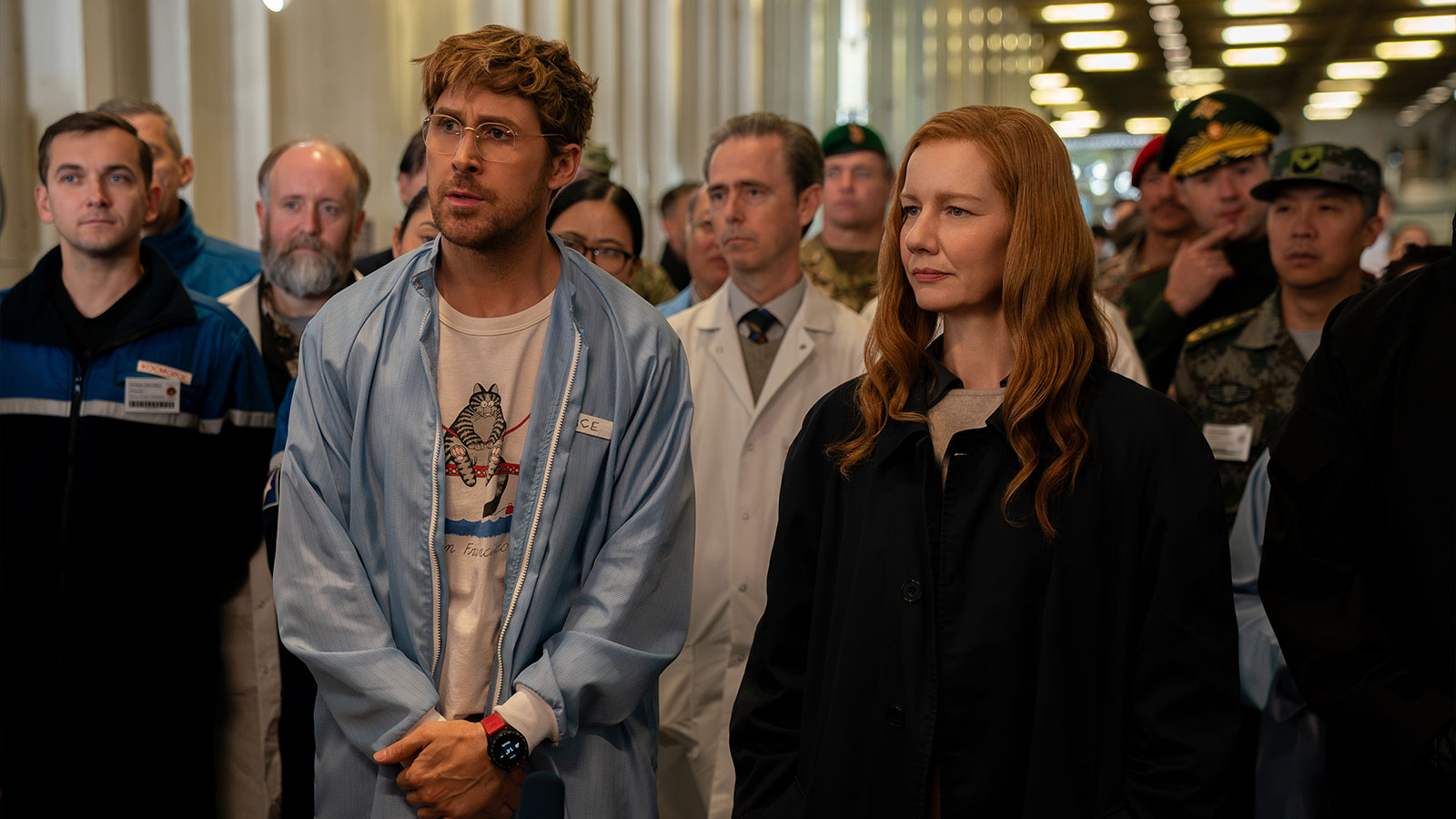 Ryan Gosling and Sandra Hüller.