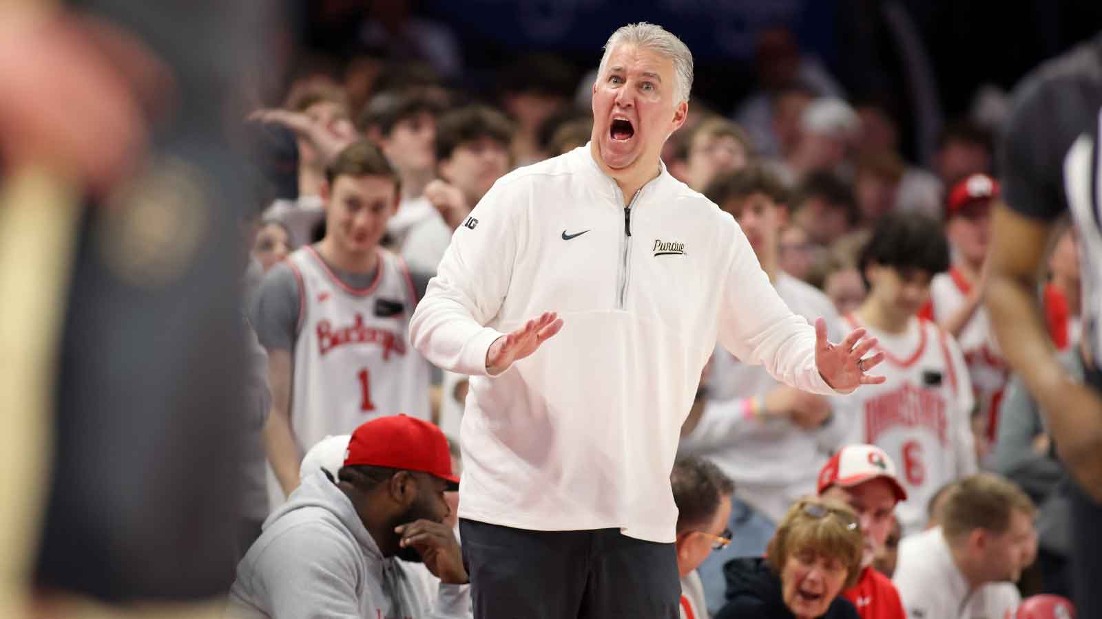 Purdue HC Matt Painter makes Bruce Thornton recruiting joke after Ohio State upset