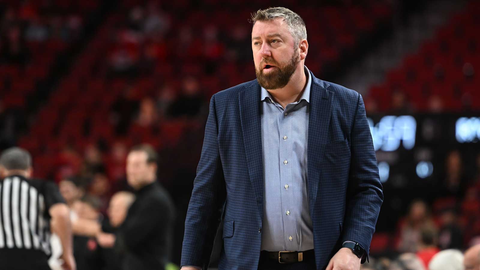 Queens head coach responds to wild parody post before Purdue March Madness game