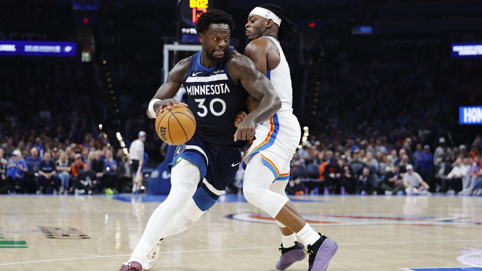 Timberwolves’ Julius Randle silver lining from Thunder game after recent benching