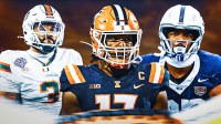 NFL Draft, NFL Combine, Akheem Mesidor, Gabe Jacas, Dani Dennis-Sutton