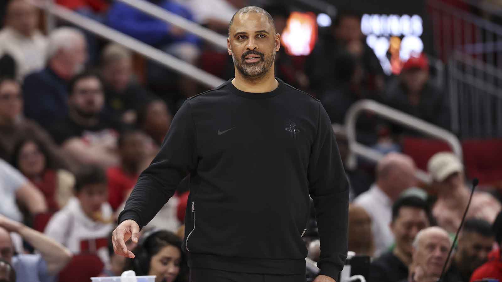 Rockets’ Ime Udoka had to crack a Wizards joke after Bam Adebayo’s 83-point game