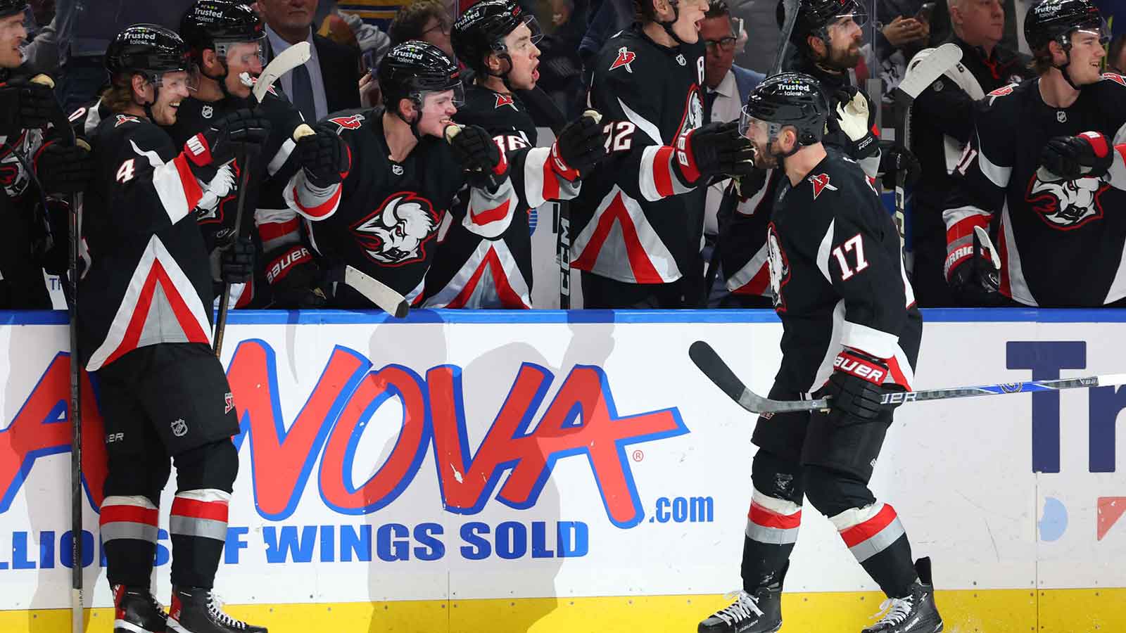 Sabres fans are hyped after chaotic win over Lightning