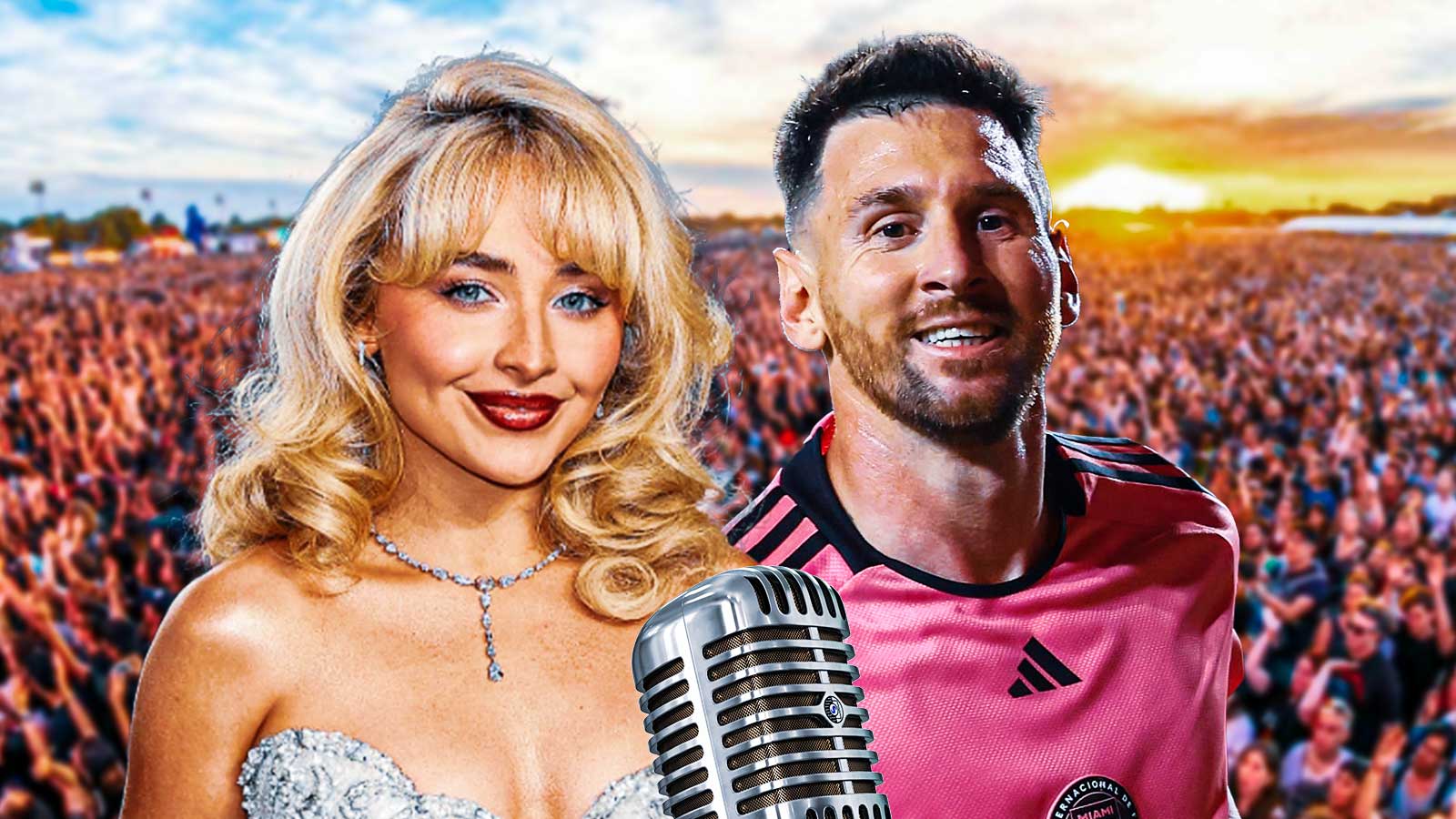 Sabrina Carpenter dons Lionel Messi jersey after Lollapalooza Argentina performance