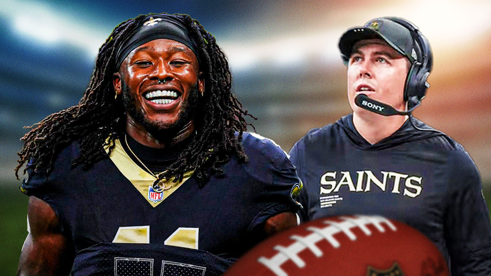 alvin kamara, kellen moore, saints