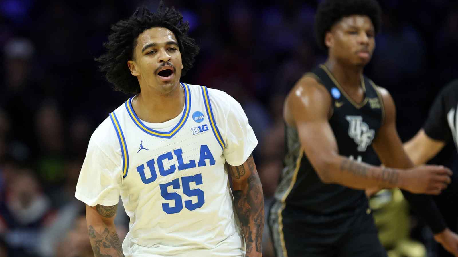 UCLA’s Skyy Clark returns to UCF game after brutal tooth injury