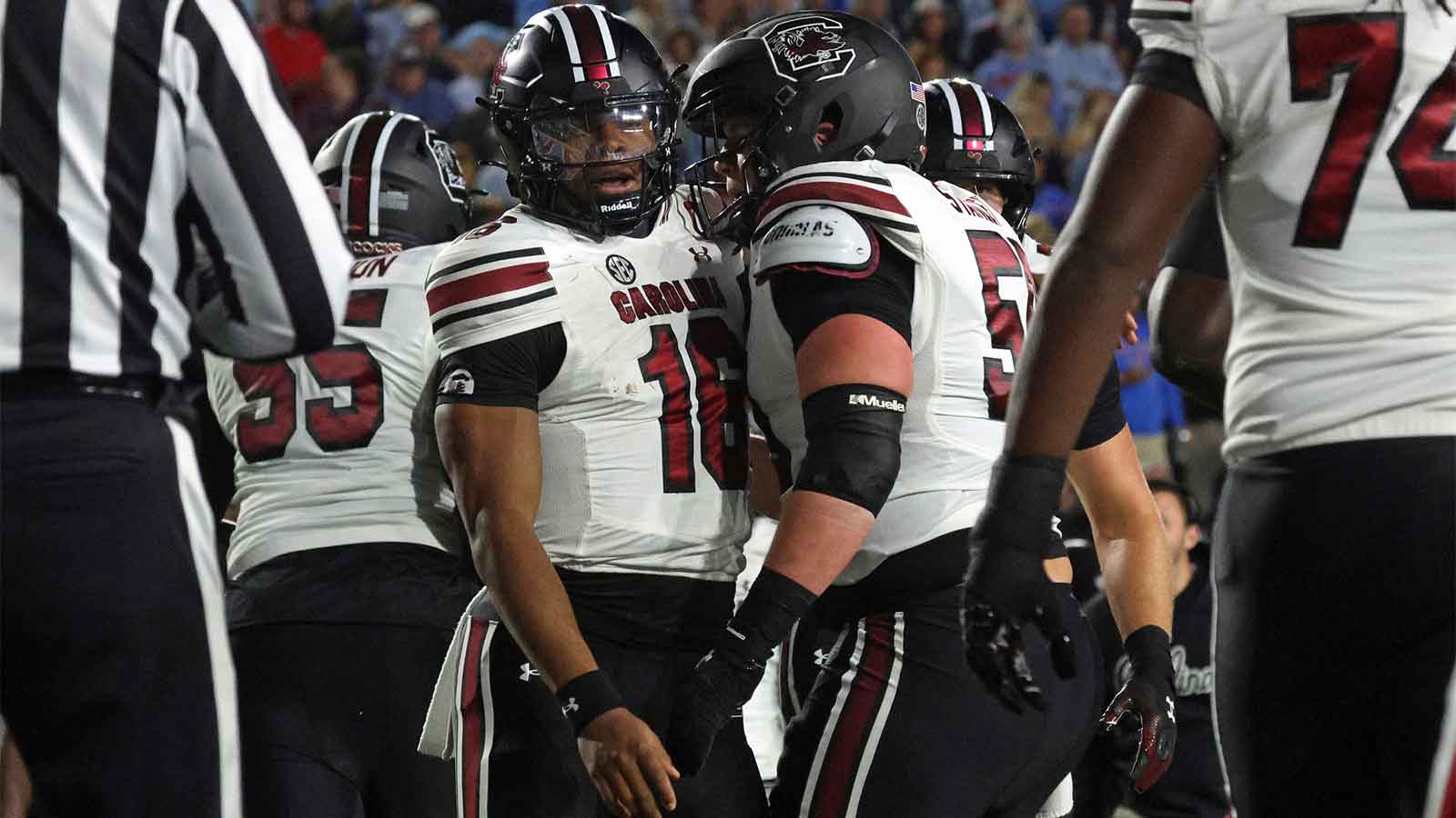South Carolina lands 6-foot-8 O-Lineman to protect LaNorris Sellers