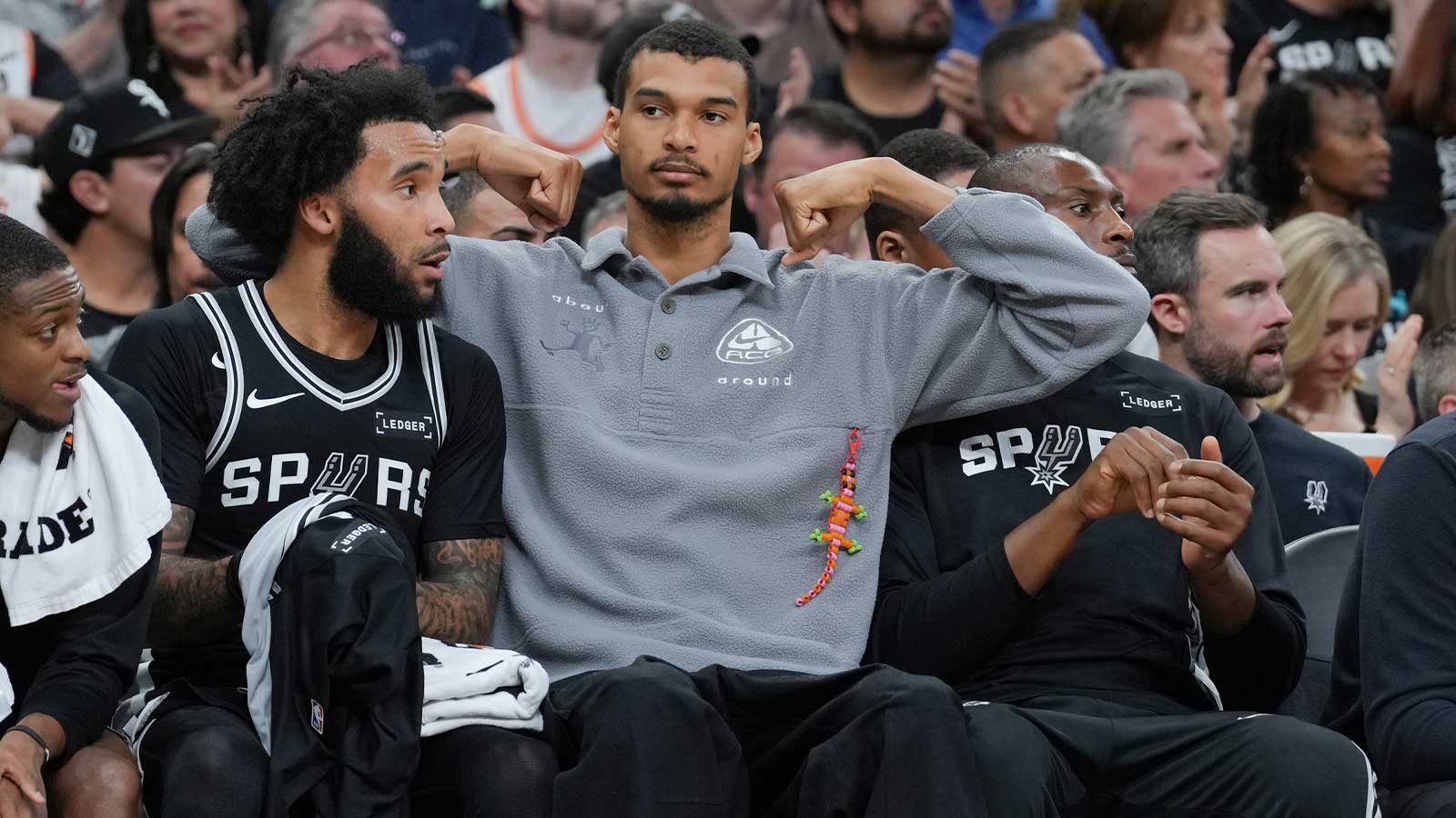 Spurs’ Victor Wembanyama status for Hornets game up in the air